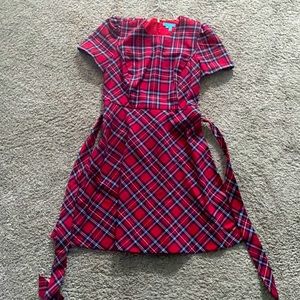 Draper James plaid dress size 6